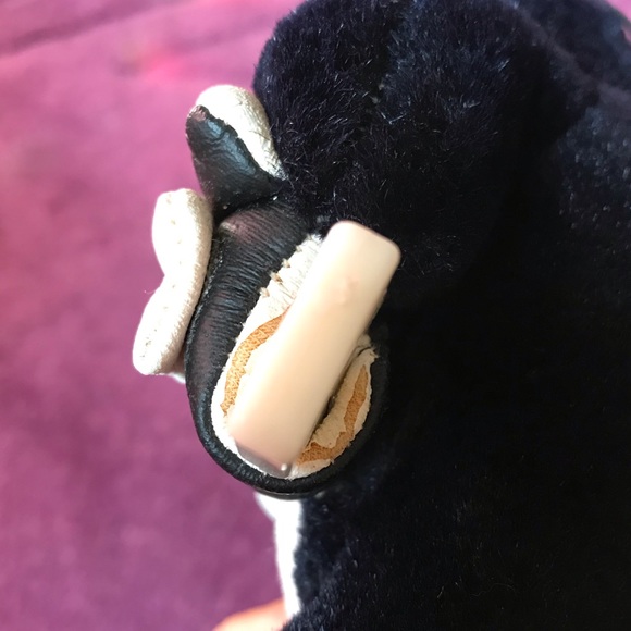 RARE 1997 Pittsburgh Penguins Hockey Iceburgh goalie logo plush mascot NHL merch - Picture 8 of 10